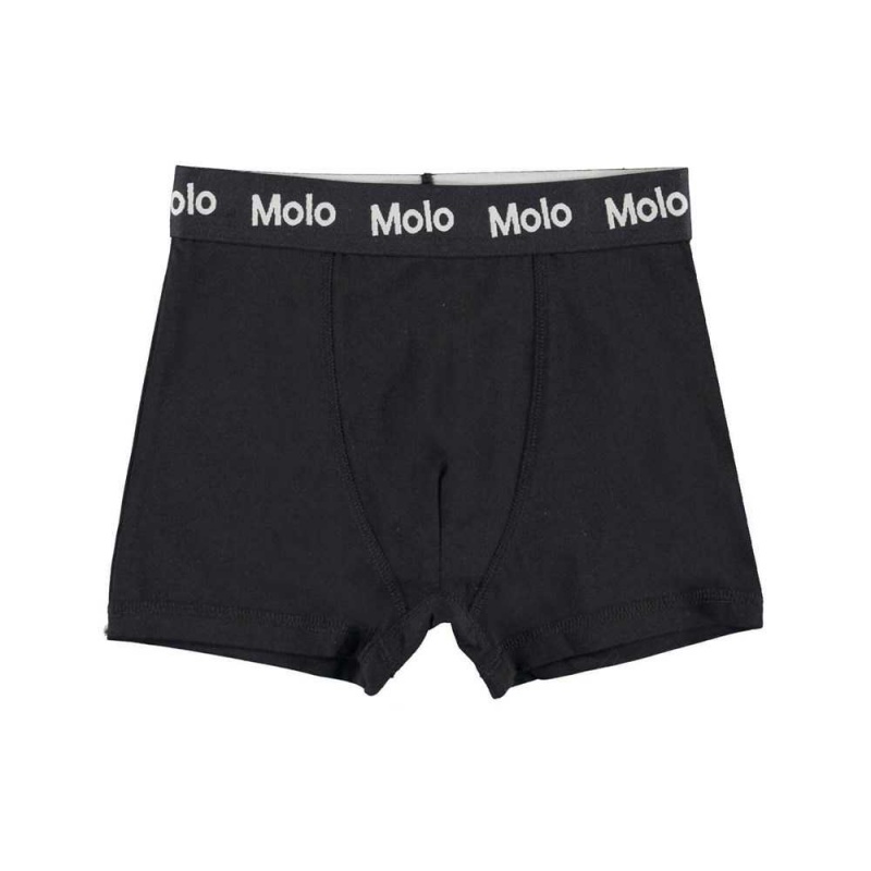 Molo Justin 2-pack Underwear Nightwear Pojke Black White | SE0000890