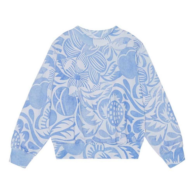 Molo Marge Sweatshirts Cardigans Flicka Charleston Blue | SE0000482