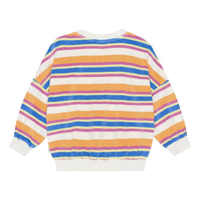 Molo Marika Sweatshirts Cardigans Flicka Artist Stripe | SE0000474