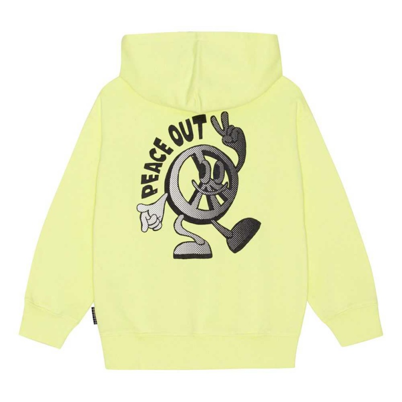 Molo Matt Sweatshirts Cardigans Pojke Sour Lemon | SE0000753