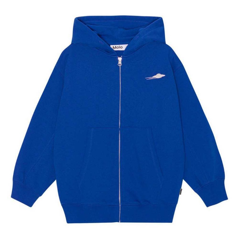 Molo Mazz Sweatshirts Cardigans Pojke Reef Blue | SE0000757