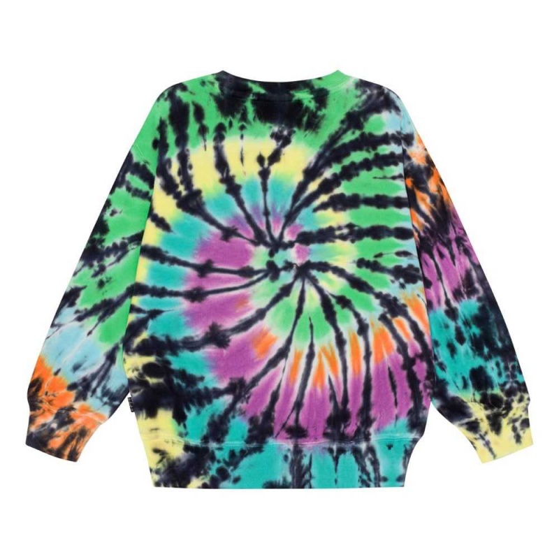 Molo Memphis Sweatshirts Cardigans Pojke Colourful Dye | SE0000744