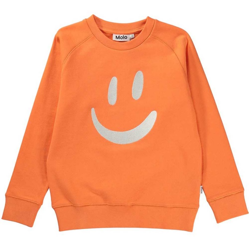 Molo Mike Sweatshirts Cardigans Pojke Ember | SE0000742