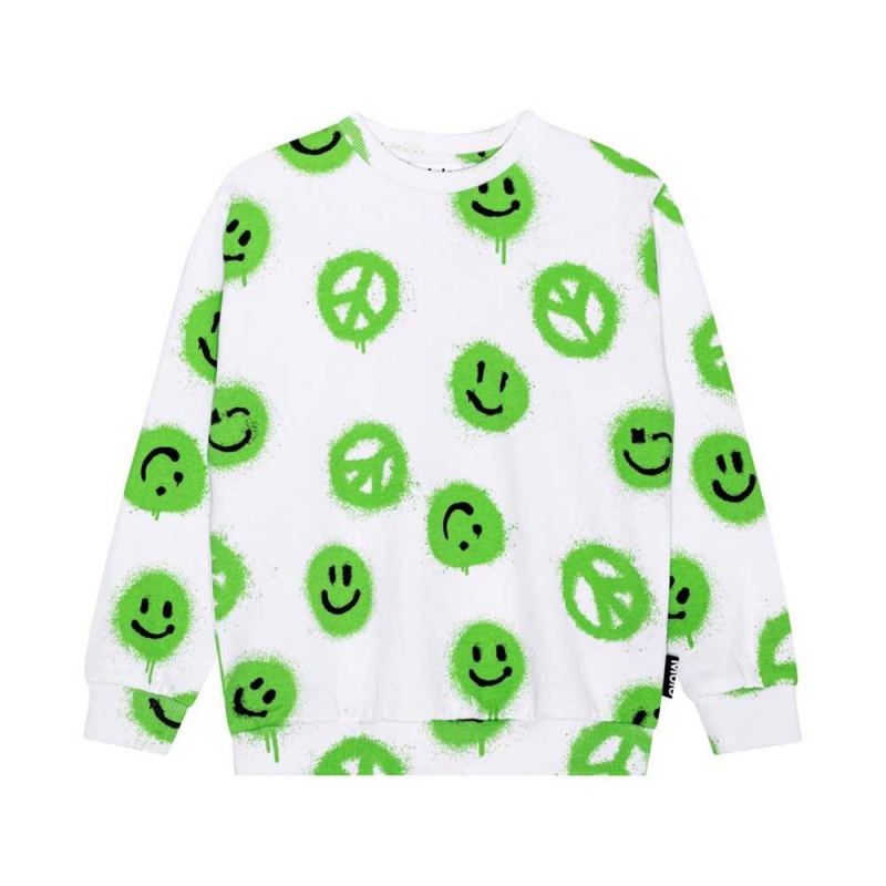 Molo Miksi Sweatshirts Cardigans Pojke Easy Peacy Vert | SE0000746