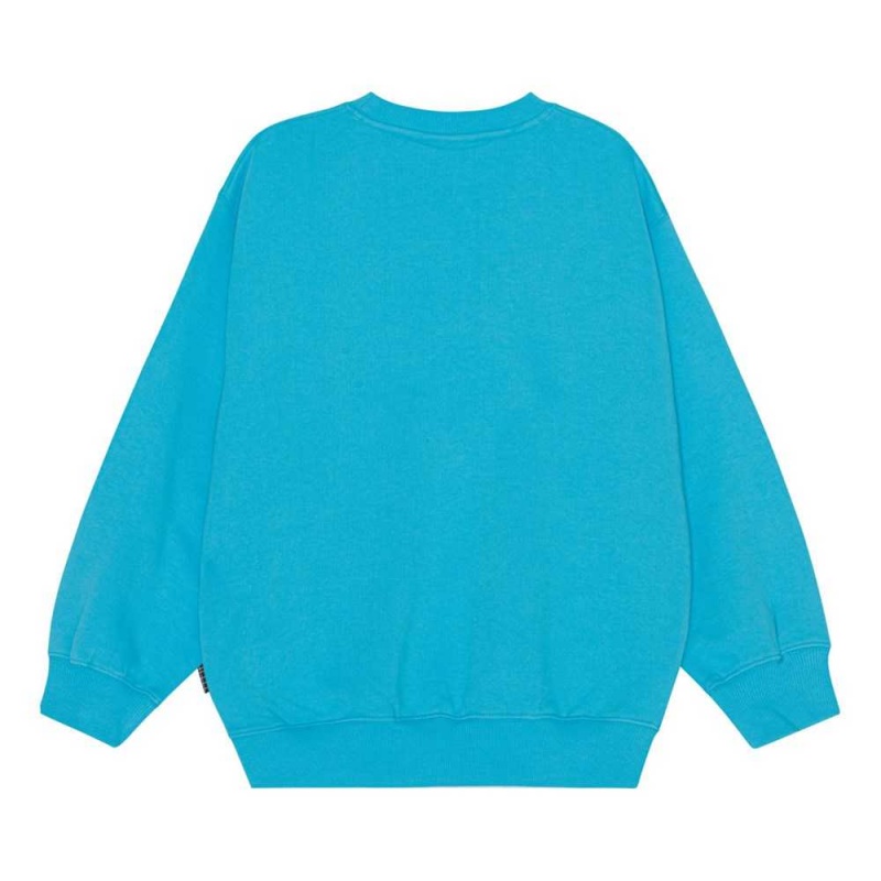 Molo Monti Sweatshirts Cardigans Pojke Turquoise Blue | SE0000764