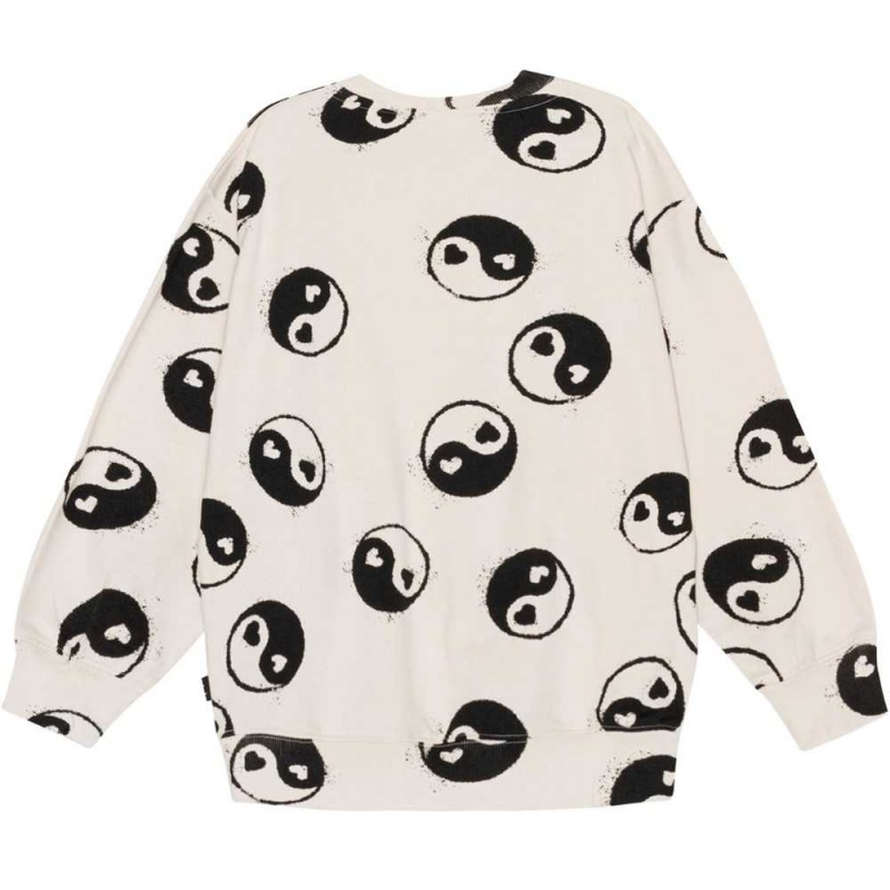 Molo Monti Sweatshirts Cardigans Flicka Simple Yin Yang | SE0000477