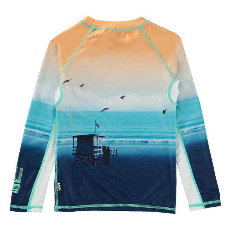 Molo Neptune LS UV-Tröjor Sunset Beach | SE0001090