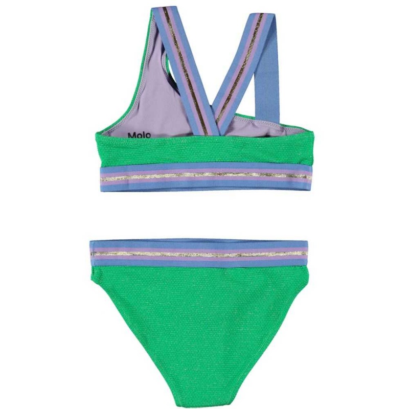 Molo Nicola Bikinis Bright Green | SE0001034