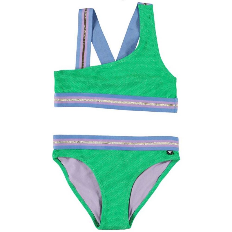 Molo Nicola Bikinis Bright Green | SE0001034