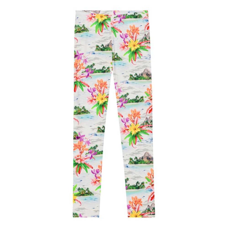 Molo Niki Leggings Flicka Tropical Islands | SE0000319