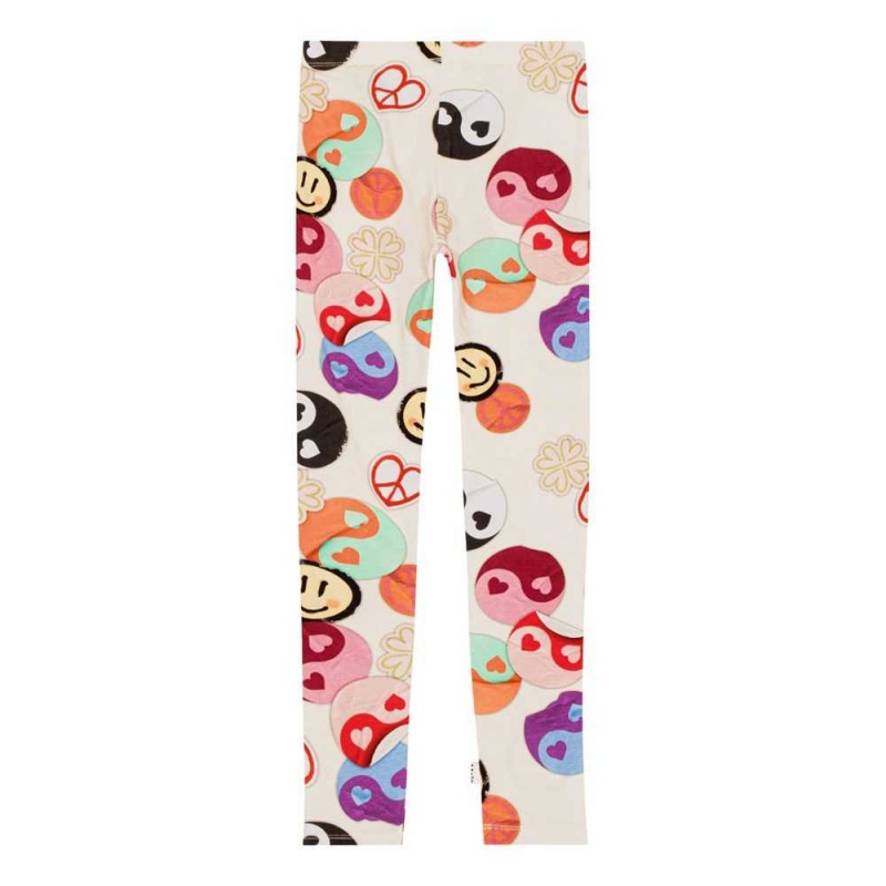 Molo Niki Leggings Flicka Yin Yang | SE0000328