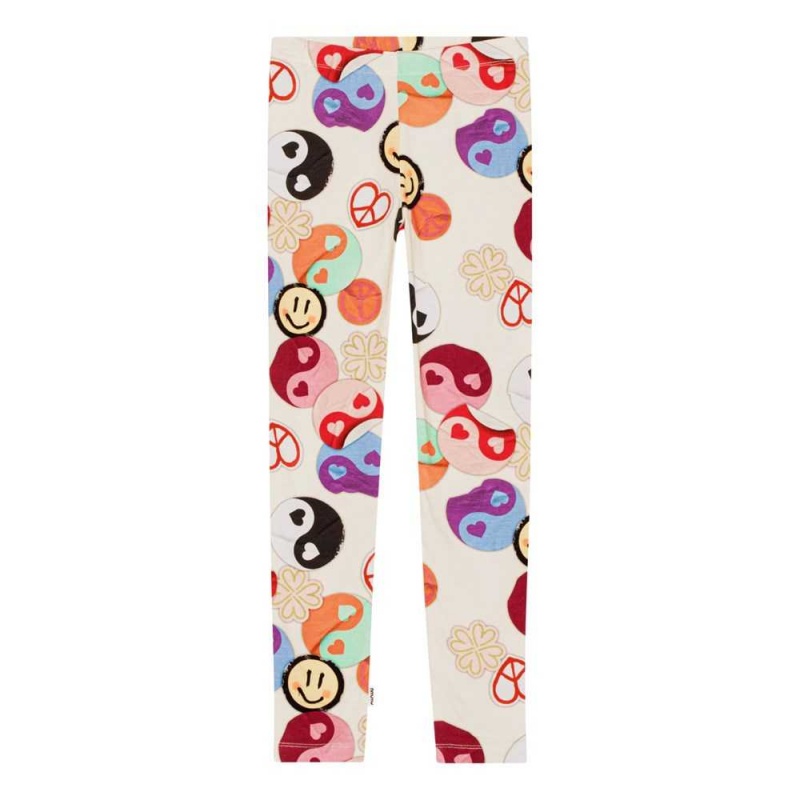 Molo Niki Leggings Flicka Yin Yang | SE0000328