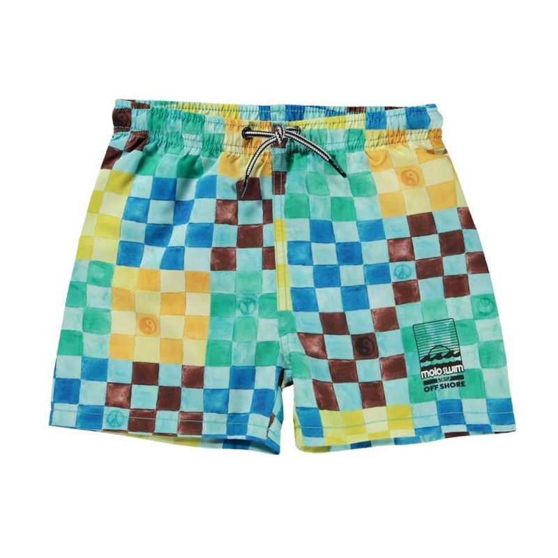 Molo Niko Badshorts & Boardies Big Check | SE0001105