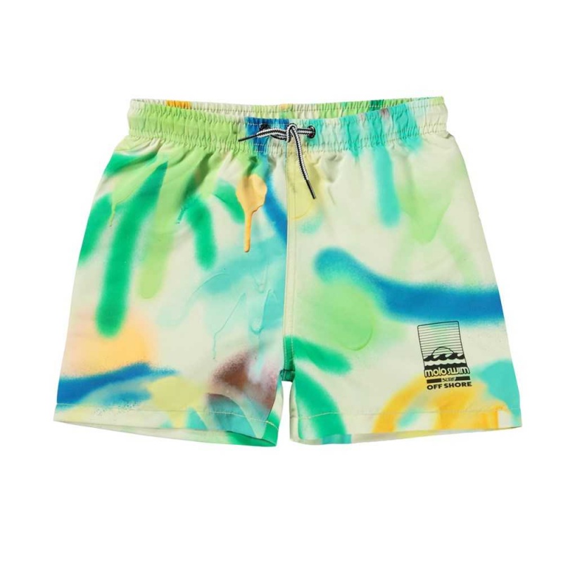 Molo Niko Badshorts & Boardies Palmtree Spray | SE0001110