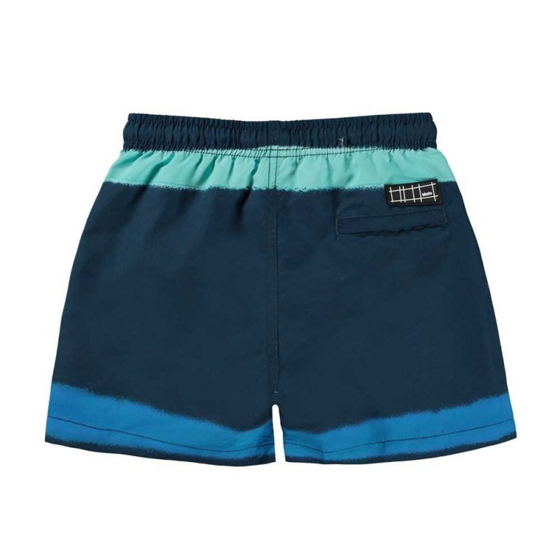 Molo Niko Badshorts & Boardies Spray On Navy | SE0001122