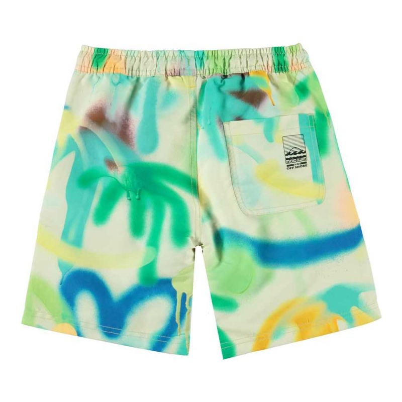 Molo Nilson Badshorts & Boardies Palmtree Spray | SE0001106