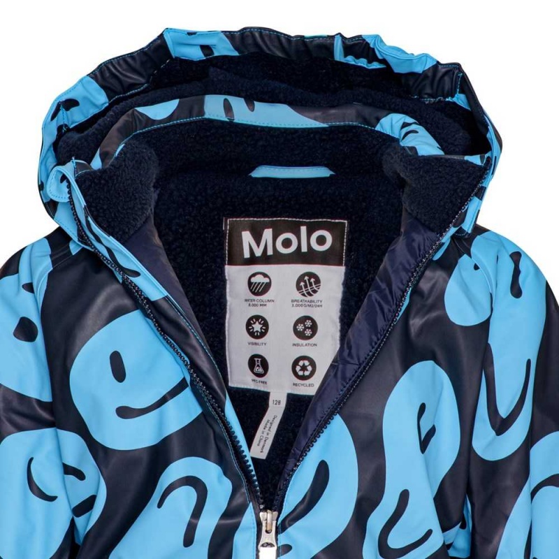 Molo Paco Overaller Smile On Blue | SE0000139