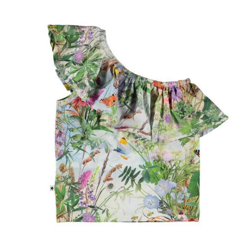 Molo Raelyn T Shirts Tops Flicka Wild Nature | SE0000200