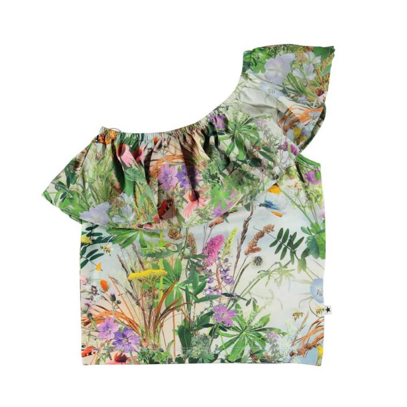 Molo Raelyn T Shirts Tops Flicka Wild Nature | SE0000200