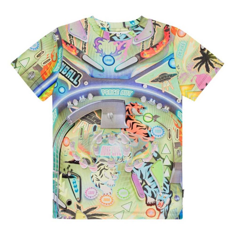 Molo Ralphie T Shirts Tops Pojke Pinball | SE0000792