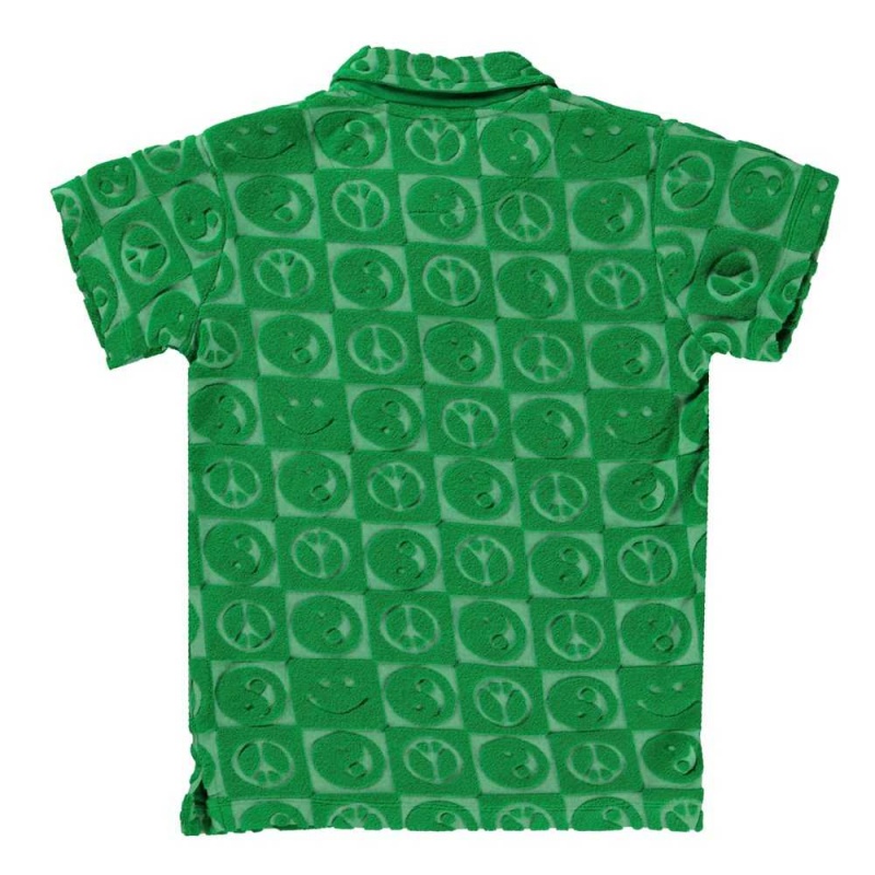 Molo Randel T Shirts Tops Pojke Bright Green | SE0000635