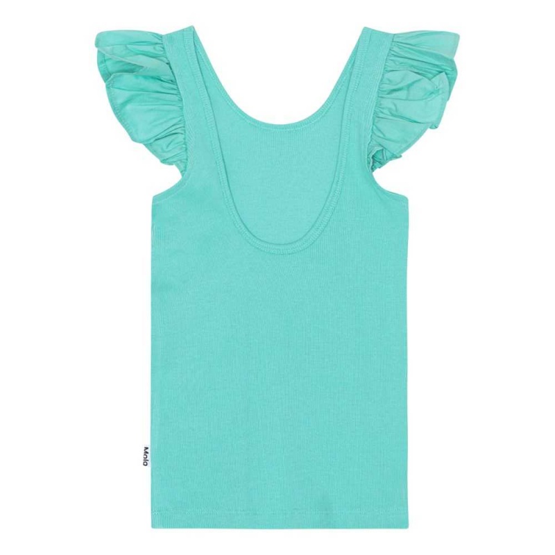 Molo Ranja T Shirts Tops Flicka Pacific | SE0000524