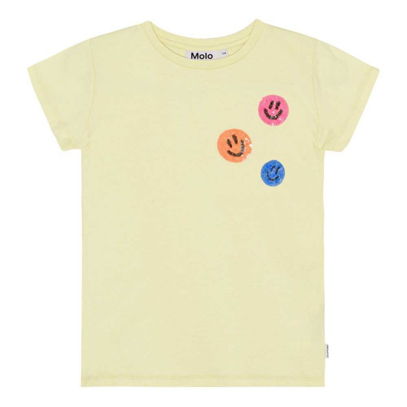 Molo Ranva T Shirts Tops Flicka Pale Dawn | SE0000554