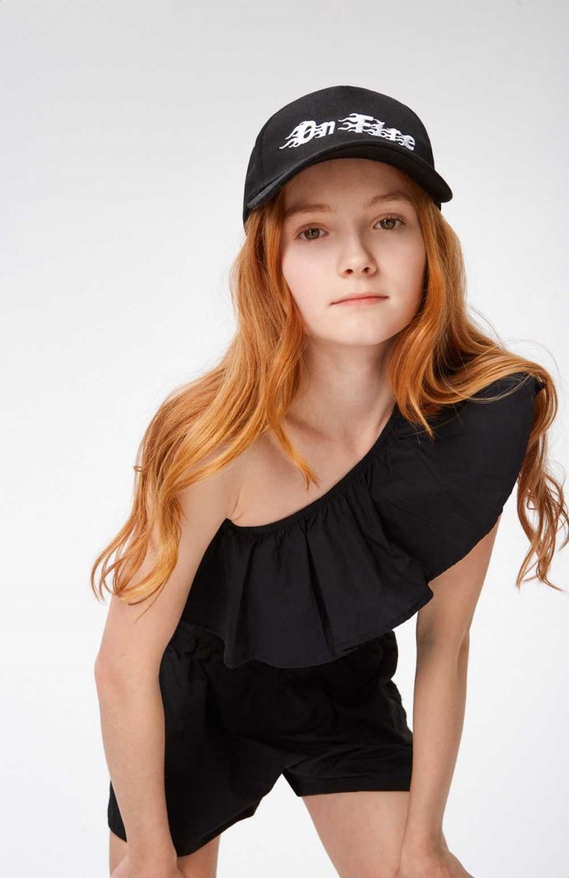 Molo Rebecca T Shirts Tops Flicka Black | SE0000521