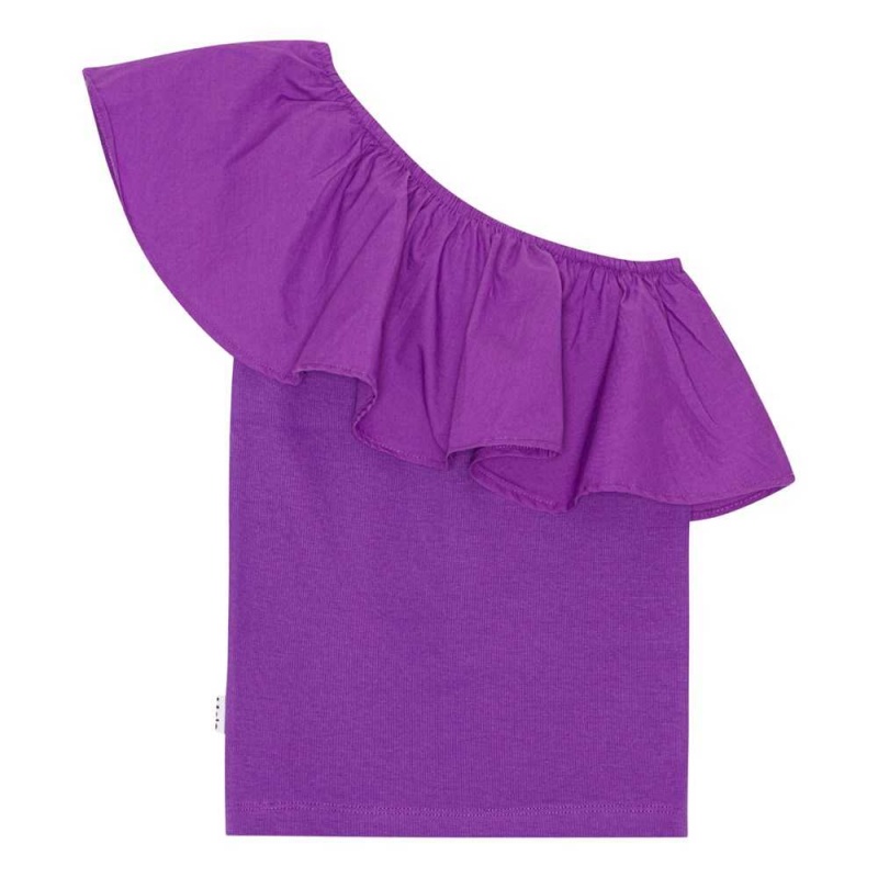 Molo Rebecca T Shirts Tops Flicka Purple Dusk | SE0000519