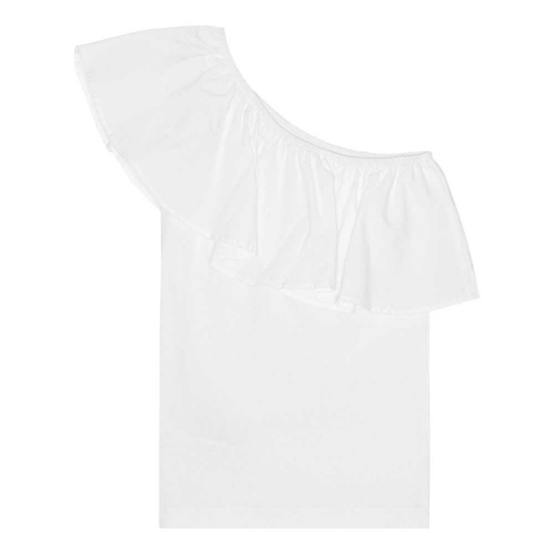 Molo Rebecca T Shirts Tops Flicka White | SE0000488