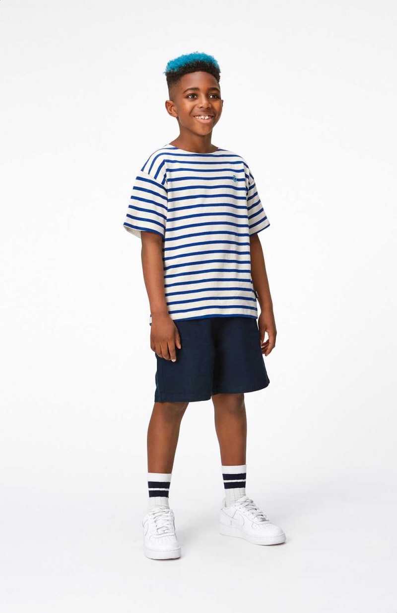 Molo Rilee T Shirts Tops Pojke Reef Stripe | SE0000797