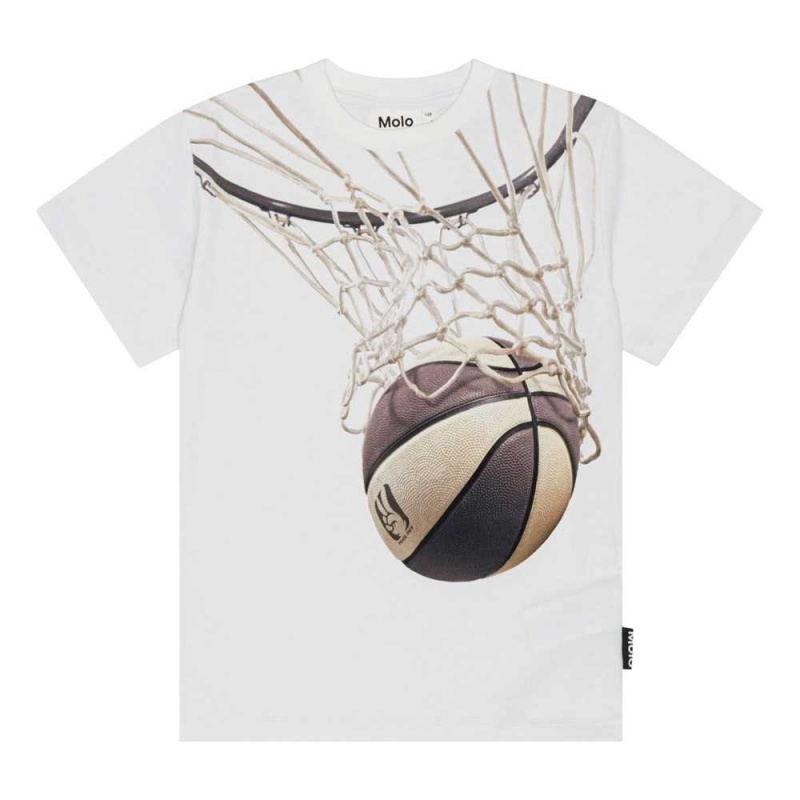 Molo Riley T Shirts Tops Pojke Basket Net | SE0000798