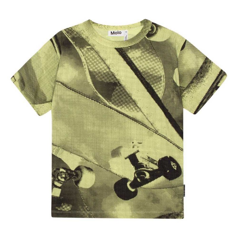 Molo Riley T Shirts Tops Pojke Boards | SE0000823