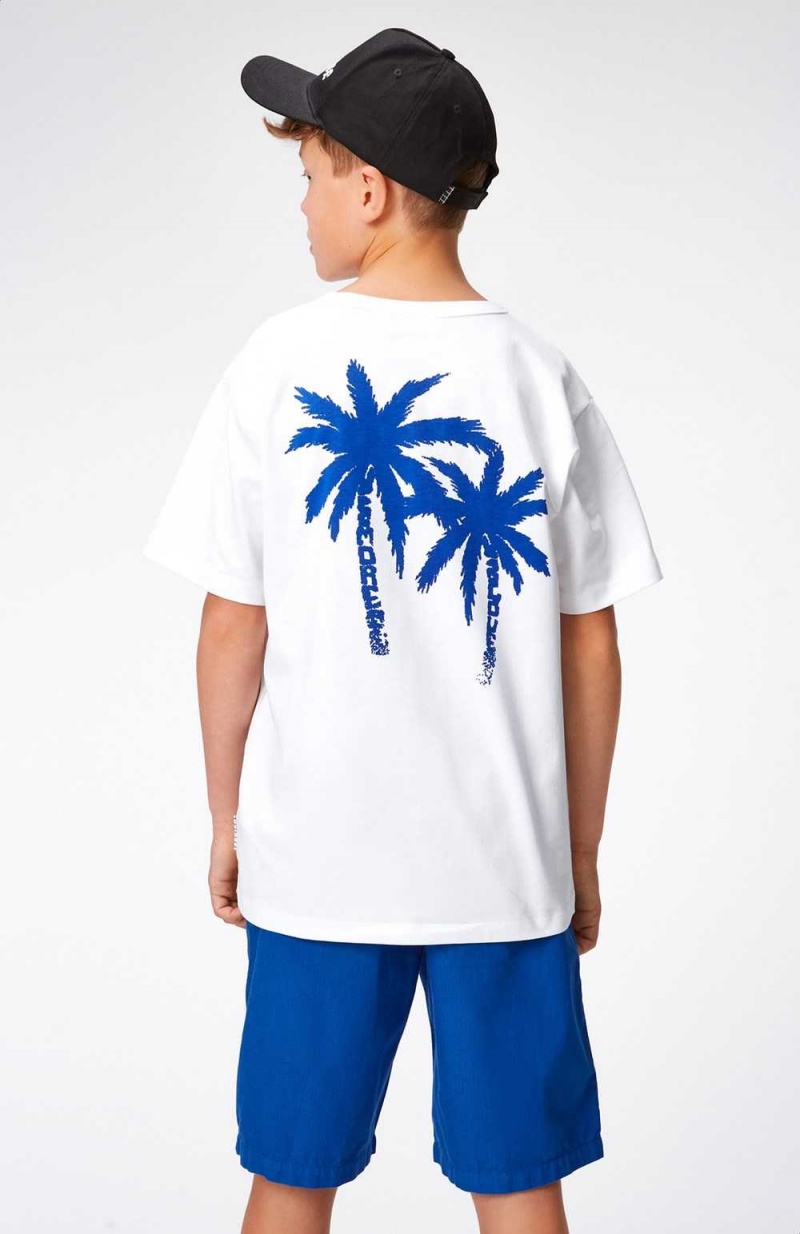 Molo Riley T Shirts Tops Pojke Palmtree Love | SE0000768