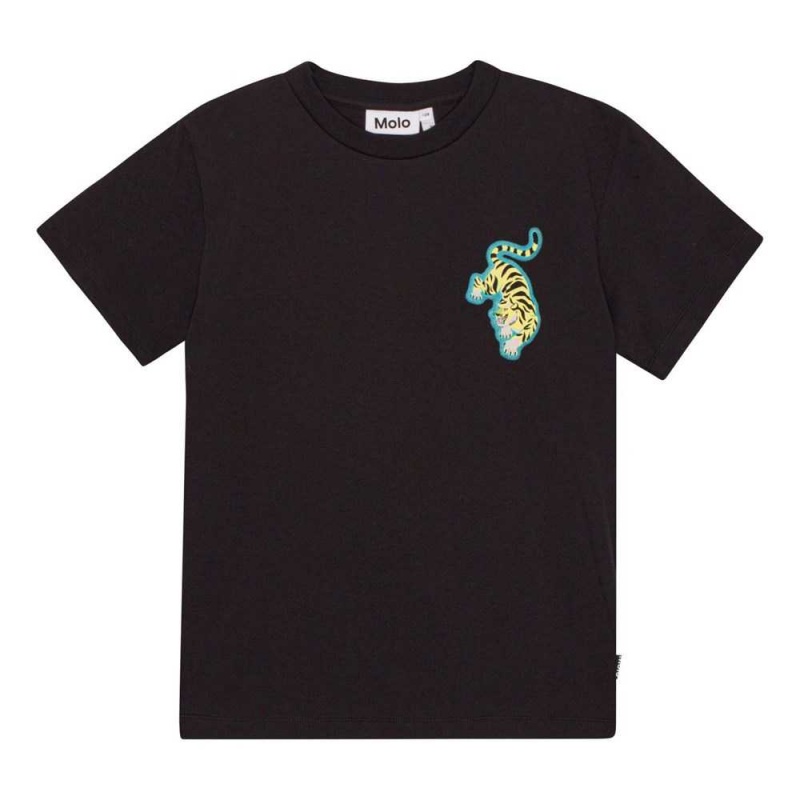 Molo Riley T Shirts Tops Pojke Pinball Dark | SE0000791