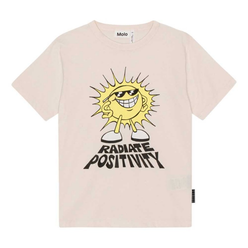 Molo Riley T Shirts Tops Pojke Positive Sun | SE0000818