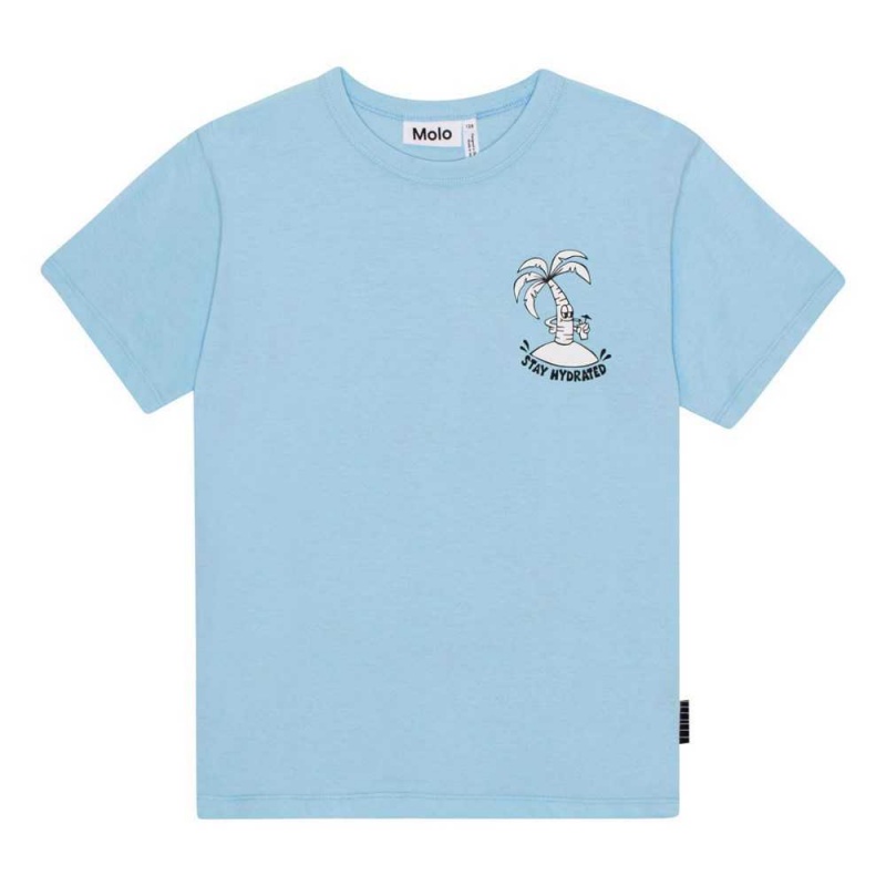 Molo Riley T Shirts Tops Pojke Stay Hydrated | SE0000777