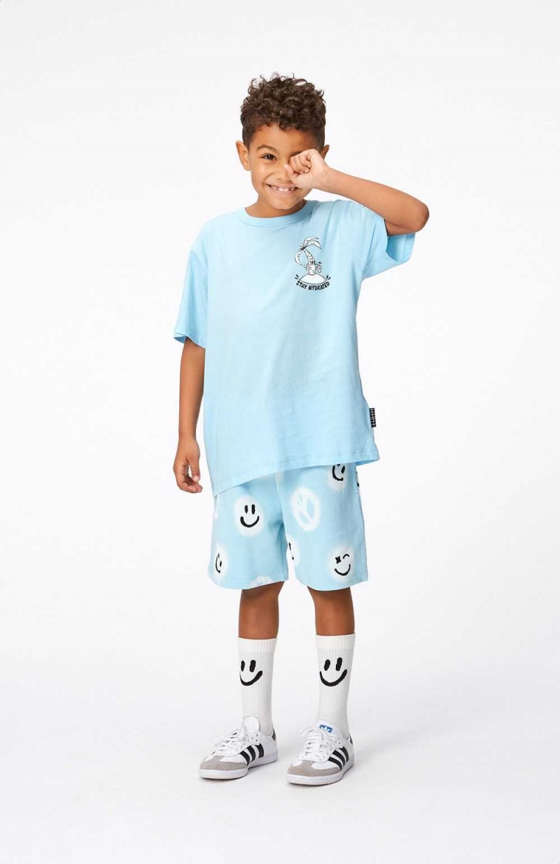 Molo Riley T Shirts Tops Pojke Stay Hydrated | SE0000777