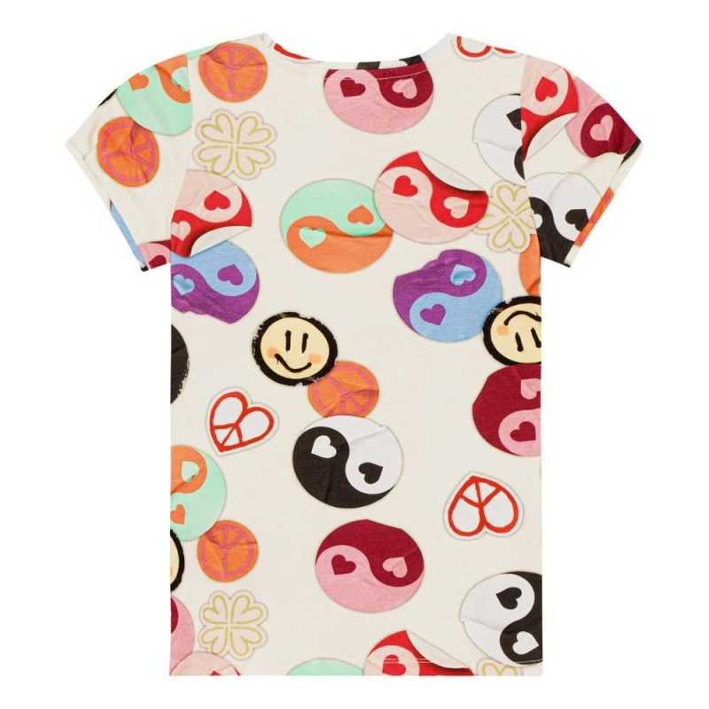 Molo Rimona T Shirts Tops Flicka Yin Yang | SE0000560