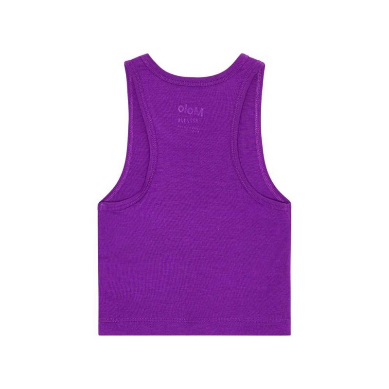 Molo Rippi T Shirts Tops Flicka Purple Dusk | SE0000520