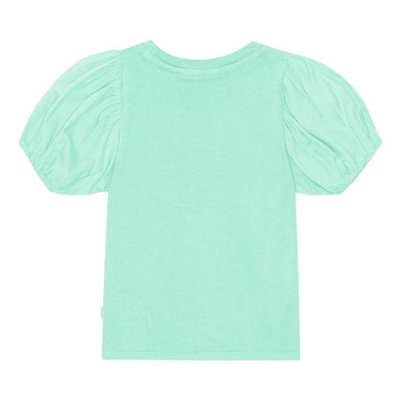 Molo Ritta T Shirts Tops Flicka Cool Mint | SE0000587