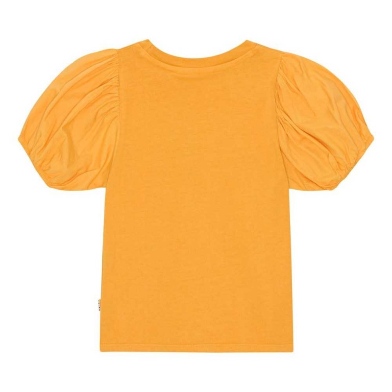 Molo Ritta T Shirts Tops Flicka Honey Gold | SE0000512