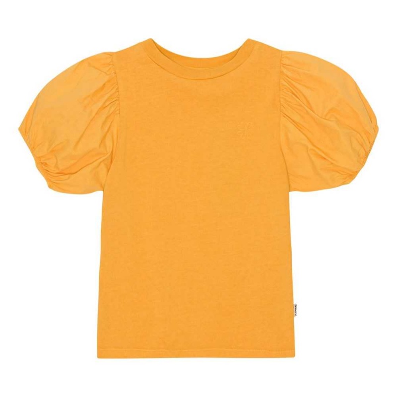 Molo Ritta T Shirts Tops Flicka Honey Gold | SE0000512