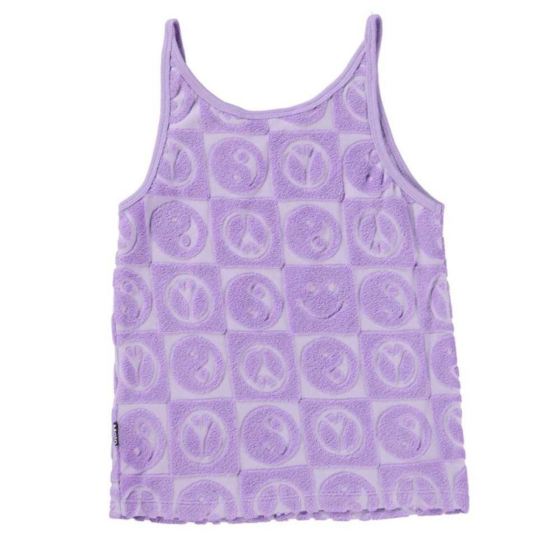 Molo Rizi T Shirts Tops Flicka Viola | SE0000198