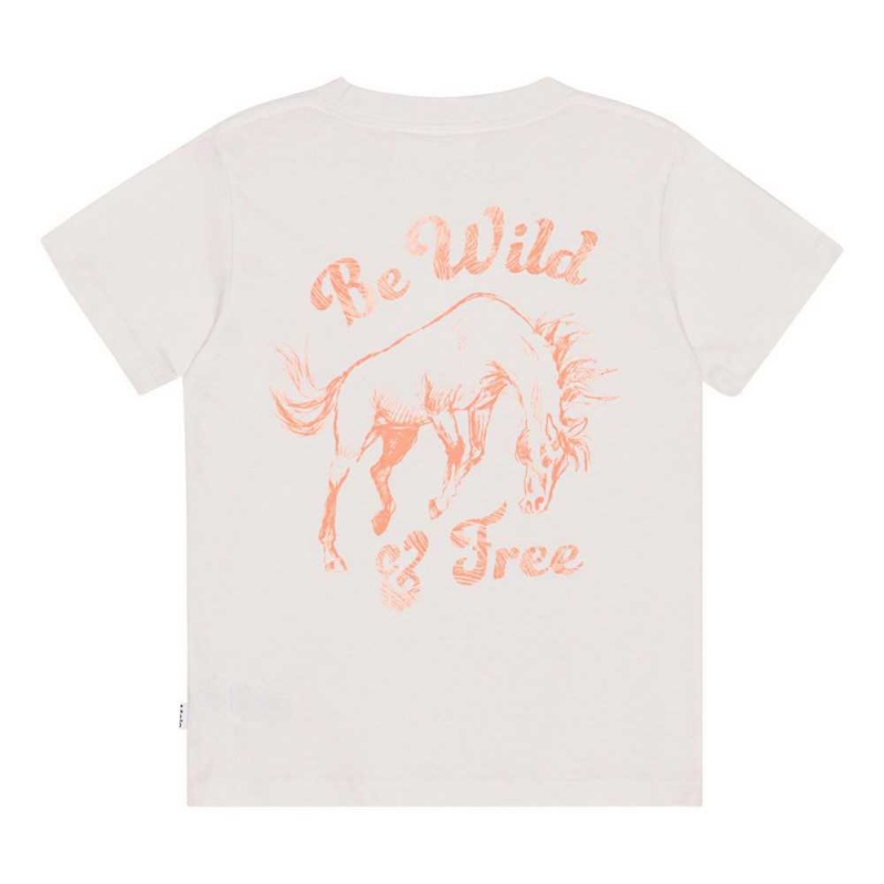 Molo Road T Shirts Tops Flicka Be Wild And Free | SE0000539