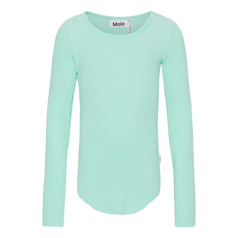 Molo Rochelle T Shirts Tops Flicka Cool Mint | SE0000588