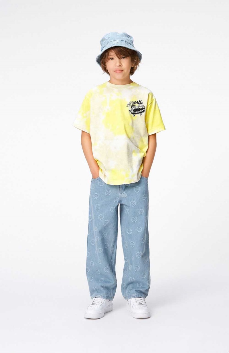 Molo Rodney T Shirts Tops Pojke Lemon Sand Dye | SE0000825