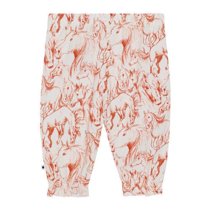 Molo Selena Pants Jeans Flicka Red Horses | SE0001384