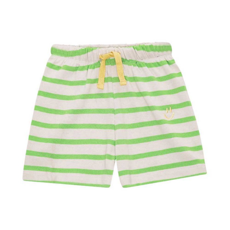 Molo Skie Shorts Pojke Grass Stripe | SE0001391